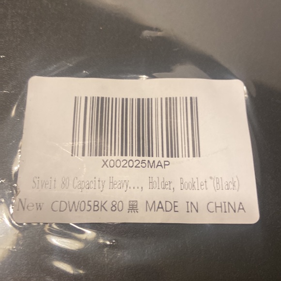 80 Capacity CD/DVD Case Holder Zipper CD Wallet Hard Plastic case black - Picture 8 of 8